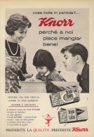# BRODO KNORR UNILEVER Heilbronn Germany 1950s Advert Pubblicità Publicitè Reklame Food Broth Bouillon Broth Bruhe - Manifesti