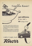 # BRODO KNORR UNILEVER Heilbronn Germany 1950s Advert Pubblicità Publicitè Reklame Food Broth Bouillon Broth Bruhe Fiat - Manifesti