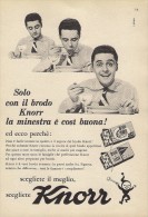 # BRODO KNORR UNILEVER Heilbronn Germany 1950s Advert Pubblicità Publicitè Reklame Food Broth Bouillon Broth Bruhe - Posters
