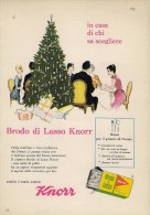 # BRODO KNORR UNILEVER Heilbronn Germany 1950s Advert Pubblicità Publicitè Reklame Broth Bouillon Broth Bruhe Christmas - Affiches