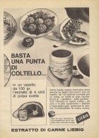 # LIEBIG ESTRATTO CARNE 1950s Advert Pubblicità Publicitè Reklame Meat Extract Fleisch Viande - Manifesti