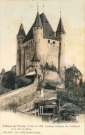 Château De Thoune - 2 Scans  (VINTAGE POSTCARD) - Thun