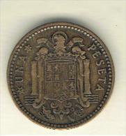 1 Peseta 1947*48 - 25 Centesimi