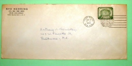 United Nations New York (USA) 1959 Cover To Baltimore - Hands And Earth Globe - Storia Postale