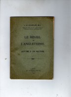 Militaria , LE REVEIL DE L´ANGLETERRE , Lettre à Un Neutre , 1915 , Guerre , 48 Pages,2 Scans, Frais Fr : 3.00€ - Weltkrieg 1914-18