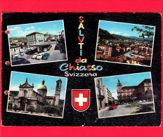 SVIZZERA - Cartolina Viaggiata  Nel 1967 - CHIASSO - Canton Ticino - Vedute - Chiasso
