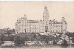 B77645 Parliament Buildings  Quebec Canada Scan Front/back Image - Québec – Les Portes