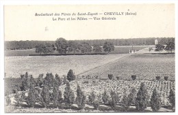 CPA Chevilly Val De Marne 94 Scolastique Des Pères Du St Esprit Vue Générale Extérieur Non écrite édit GB Dos Vert - Chevilly Larue