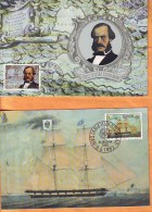 Yugoslavia 1982 Y Official Max C. Europa Cept Historical Discoveries Mi No 1919-20 Postmark Beograd 05.05. - Cartes-maximum