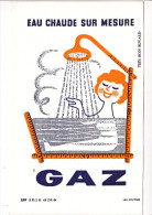 Buvard GAZ Eau Chaude Sur Mesure LEO KOUPER Femme Baignoire Douche Et Double Metre - Electricity & Gas