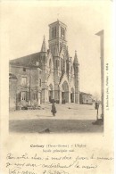CERIZAY - L'Eglise Façade Principale Sud - Animé - Cerizay