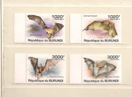 BURUNDI   ( AFBUR - 6 )   2011 N° YVERT ET TELLIER  N° 1197/1200   N** - Unused Stamps