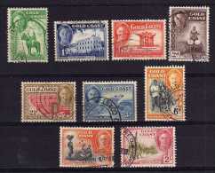 Gold Coast - 1948 - Definitives (Part Set) - Used - Goudkust (...-1957)