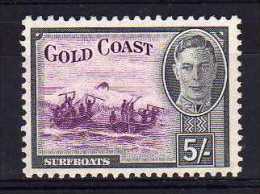 Gold Coast - 1948 - 5/- Definitive - MH - Côte D'Or (...-1957)