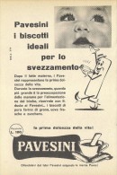 # BISCOTTI PAVESINI PAVESI 1950s Advert Pubblicità Publicitè Reklame Baby Food Biscuits Biscotti - Posters
