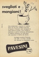 # BISCOTTI PAVESINI PAVESI 1950s Advert Pubblicità Publicitè Reklame Baby Food Biscuits Biscotti - Afiches