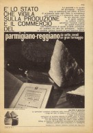 # FORMAGGIO PARMIGIANO REGGIANO Reggio Emilia 1950s Advert Pubblicità Publicitè Reklame Cheese Fromage Queso Kase - Affiches