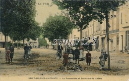 SAINT-SULPICE-LA-POINTE - LA PROMENADE ET BOULEVARD DE LA GARE - Saint Sulpice