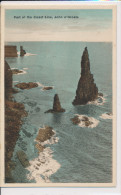 SCOTLAND, CAITHNESS, JOHN O'GROATS, PART OF THE COAST LINE, NM Cond.  Hand Coloured PC, Unused - Caithness