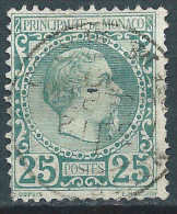 Monaco - 1885 - Charles III - N° 6  -  Oblitéré - Used - Oblitérés