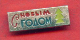 F508 / Christmas Noel Weihnachten -   Russia Russie Russland Rusland -  Badge Pin - Kerstmis