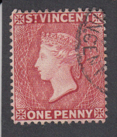 St Vincent 1885  1d  Used SG48c - St.Vincent (...-1979)