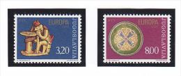 Jugoslawien   MiNr.  1635 - 1636   Siehe Bilder   **   1976 -  2 Scan - Unused Stamps