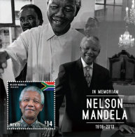 Nevis-Famous People-President Nelson Mandela In Memoriam - Autres & Non Classés