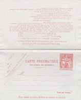 FRANCE 1900 Carte Pneumatique Chaplain 1 F 60 Neuve - Pneumatiques