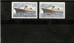 FRANCE  VARIETES N°1325  NEUF ** LEGENDE OUTREMER - Unused Stamps