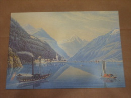 CH1 SVIZZERA SUISSE HELVETIA - NATALE ANNO CHRISTMAS YEAR NOEL ANNEE FOLDER PTT 1987 1988 BERN BATTELLO NAVY LAGO LAC - Briefe U. Dokumente