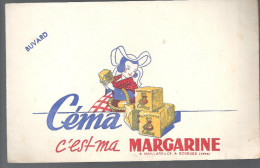 Buvard. Céma C'est Ma Margarine A. Maillard & Cie Bondues Nord - Produits Laitiers