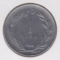 @Y@  Turkije   1 Lira  1966   (2681) - Turquia