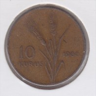 @Y@  Turkije   10 Kurus  1966   (2682) - Turquia