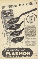 # PASTINA AL PLASMON  BABY FOOD 1950s Advert Pubblicità Publicitè Reklame Pasta - Affiches