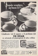 # STAR TEA Muggiò Gallina Blanca 1950s Advert Pubblicità Publicitè Reklame Food Tea The Te - Manifesti