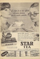 # STAR TEA Muggiò Gallina Blanca 1950s Advert Pubblicità Publicitè Reklame Food Tea The Te - Posters