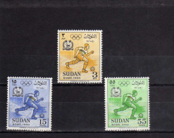 SUDAN SOUDAN 1960 SUMMER OLYMPIC GAMES ROME GIOCHI OLIMPICI ESTIVI ROMA MNH - Soedan (1954-...)