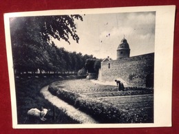 AK Kranenburg Teilansicht 1952 Mauer Turm Fluß - Kleve