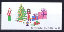 NORWAY 1990  Xmas  Booklet Mi H 16 - Unused Stamps