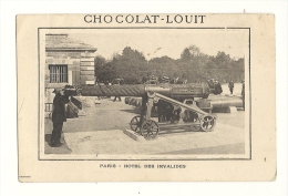 Chromo, Chocolat Louit - Hôtel Des Invalides (Paris - 75) - Louit