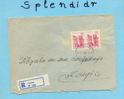 BOSNIA-POSUSJE To KONJIC-Rec.cover No 958-1959 - Briefe U. Dokumente