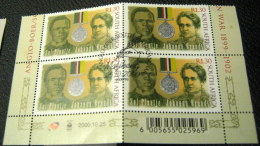 South Africa 2000 Decorations Sol Plaatje Johanna Brandt R1.30 X4 - FDC - Gebruikt