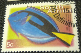 South Africa 2000 Fish 5c - Used - Usati