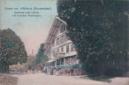 Gruss Aus Affoltern Gasthaus Zum Löwen (7764) - Affoltern Im Emmental 