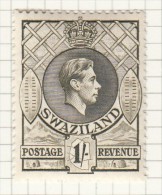 KING GEORGE VI - Swaziland (...-1967)