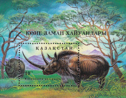 G)1994 KAZAKHSTAN, PREHISTORIC ANIMALS, KOELODONTA ANTIQU, S/S, MNH - Kazakistan