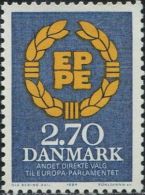 NE3991 Denmark 1984 European Parliament Emblem 1v MNH - Unused Stamps