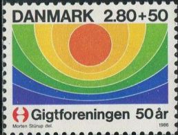 NE4024 Denmark 1986 Arthritis Association Symbolic Figure 1v MNH - Neufs