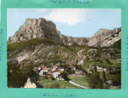 CHATILLON EN DIOIS LE CIRQUE D'ARCHIANE ET LE VILLAGE - Châtillon-en-Diois